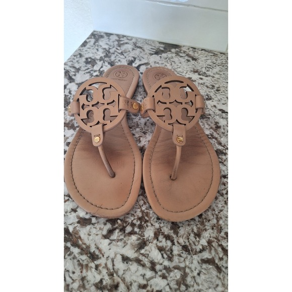 Tory Burch Shoes - Tory Burch Miller Thong Sandal , Size US 11 M , Leather